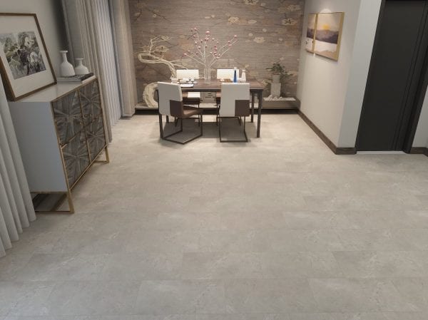 RS Clickstone SPC Floor Tiles - Marble Beige